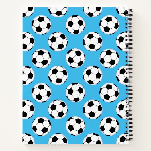 Soccer Ball Pattern Notitieboek (Achterkant)