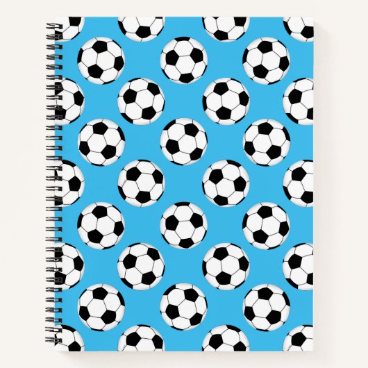 Soccer Ball Pattern Notitieboek (Voorkant)