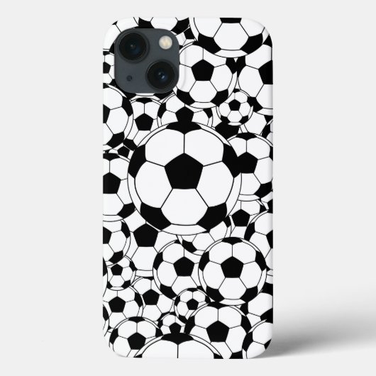 Soccer Ball Phone Case Football Sports Fan Design (Achterkant)