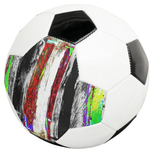 Soccer Ball – Reflection Layers Voetbal (Drie kwart)