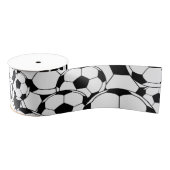 Soccer Ball Ribbon Football Sports Fan Ribbon Grosgrain Lint (Spoel)