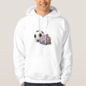 Soccer Ball with Hydrangea Hoodie (Voorkant)