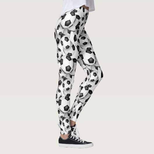 Soccer balls pattern leggings (Rechts)
