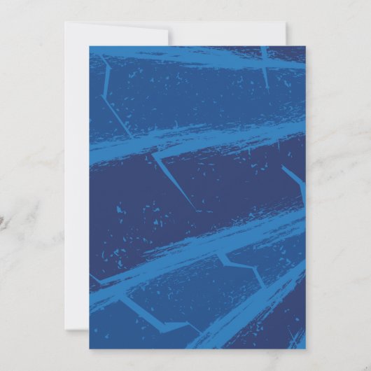 Soccer Birthday Invitation Kaart (Achterkant)