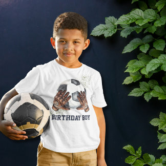 Soccer Birthday Party Shirt voor jongens