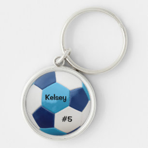 Soccer Blues Keyring Sleutelhanger