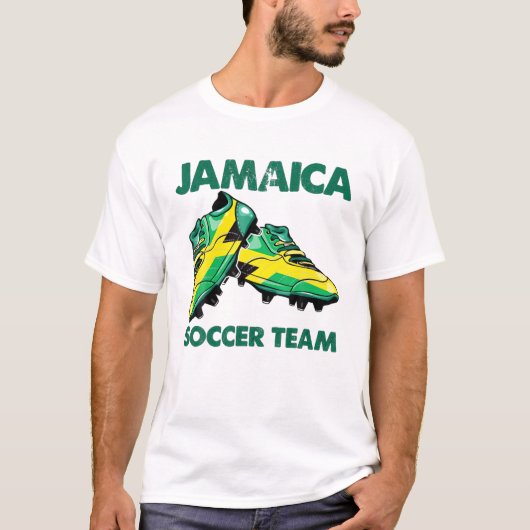 Soccer Boots Jamaica Soccer Team Support Jamaica T-shirt (Voorkant)