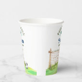 Soccer “Born Two Ball” Second Birthday Papieren Bekers (Rechts)