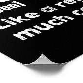 Soccer Boy Funny Dictionary Definitie Poster (Hoek)