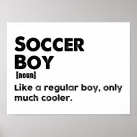 Soccer Boy Funny Dictionary Definitie Voetbal Jong