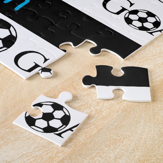  Soccer Boy Goal 1 Legpuzzel (Zijkant)