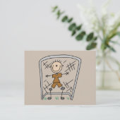 Soccer Boy Goalie Tshirts en Gifts Briefkaart (Staand voorkant)