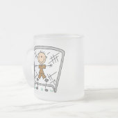 Soccer Boy Goalie Tshirts en Gifts Matglas Koffiemok (Voorkant links)