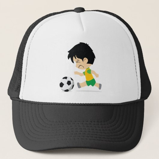 Soccer Boy Trucker Pet (Voorkant)