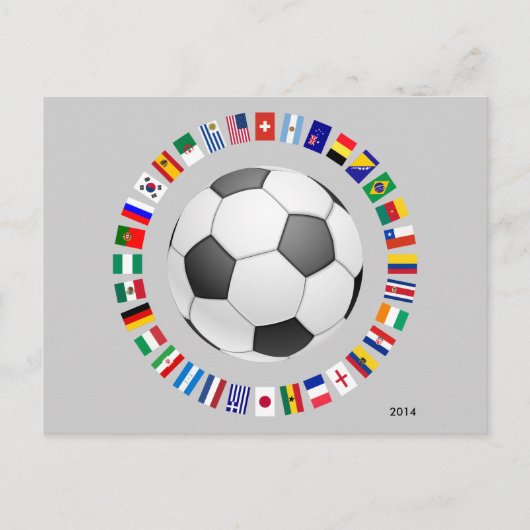SOCCER BRIEFKAART (Voorkant)