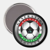 Soccer Budapest Hongarije Generation X Magneet (Voorkant / Achterkant)