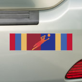Soccer Bumpersticker (Op auto)