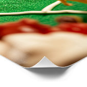 Soccer Cake and candys Stadium Perfect Poster (Hoek)