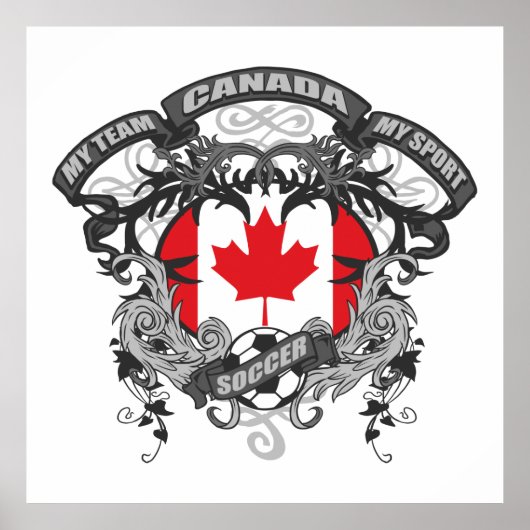 Soccer Canada Poster (Voorkant)