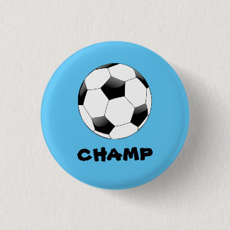 Soccer Champ Badge Ronde Button 3,2 Cm