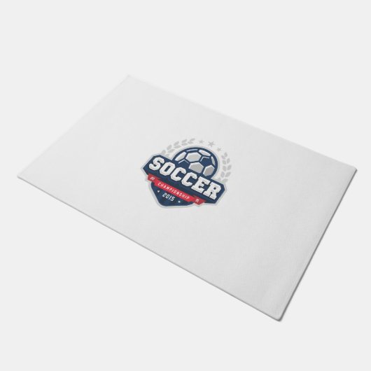 soccer championship deurmat (Schuin)