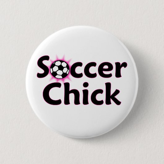 Soccer Chick Button (Voorkant)