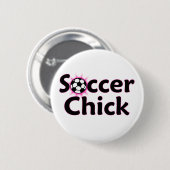 Soccer Chick Button (Voorkant /achterkant)