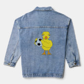 Soccer Chick Denim Jacket (Achterkant)