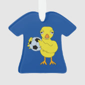 Soccer Chick Ornament (achterkant)