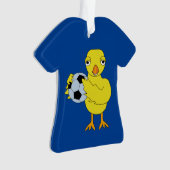 Soccer Chick Ornament (voorkant)