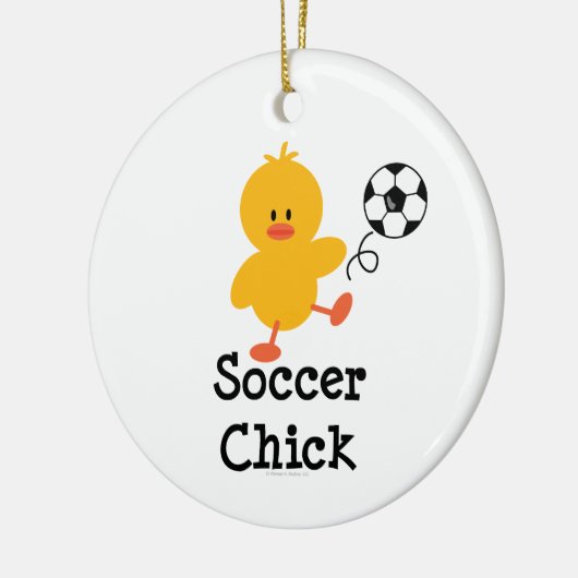 Soccer Chick Ornament (Links)