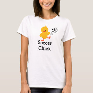 Soccer Chick Ringer T shirt