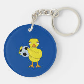 Soccer Chick Sleutelhanger (Achterkant)
