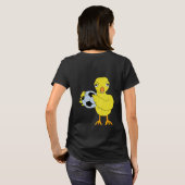 Soccer Chick T-shirt (Achterkant volledig)