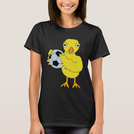 Soccer Chick T-shirt (Voorkant)