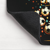 Soccer Christmas Tree Santa Xmas Girls Boys Men Ki Muismat (Hoek)