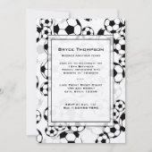 Soccer Classic Party Uitnodiging (Voorkant)