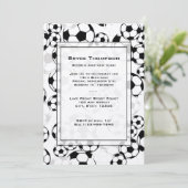 Soccer Classic Party Uitnodiging (Staand voorkant)