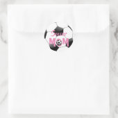 Soccer Classic Round Sticker (Tas)