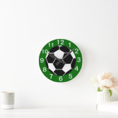 Soccer Clock Ronde Klok