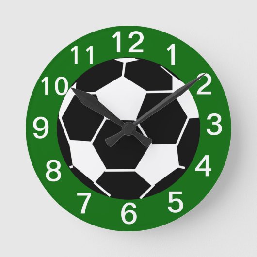 Soccer Clock Ronde Klok