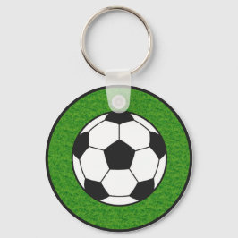 Soccer Club Dynamic Ball Keychain