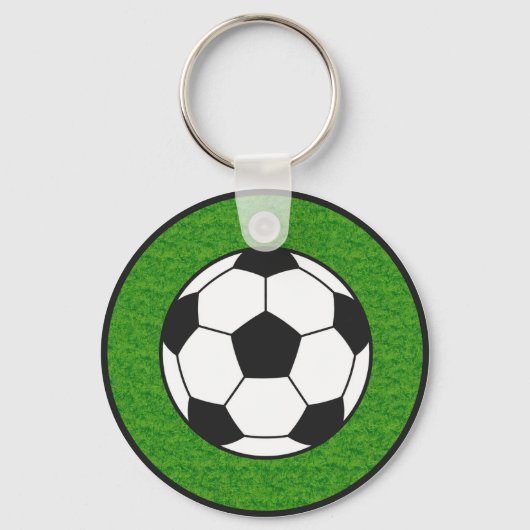 Soccer Club Dynamic Ball Keychain (Voorkant)
