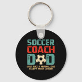Soccer Coach Dad  Sleutelhanger (Voorkant)