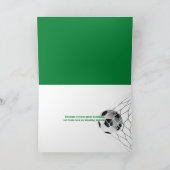 Soccer Coach thank you Kaart (Binnen)