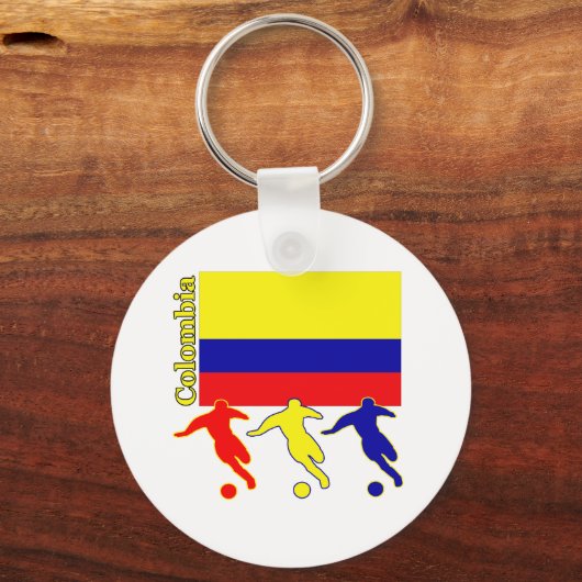Soccer Colombia Sleutelhanger (Voorkant)