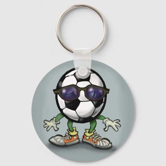 Soccer Cool Sleutelhanger (Voorkant)