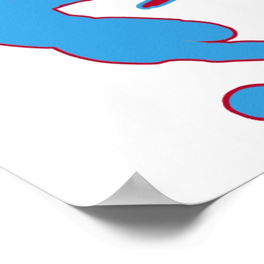 Soccer Costa Rica Poster (Hoek)