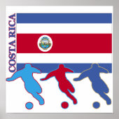 Soccer Costa Rica Poster (Voorkant)