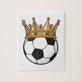 Soccer Crown King Legpuzzel (Verticaal)